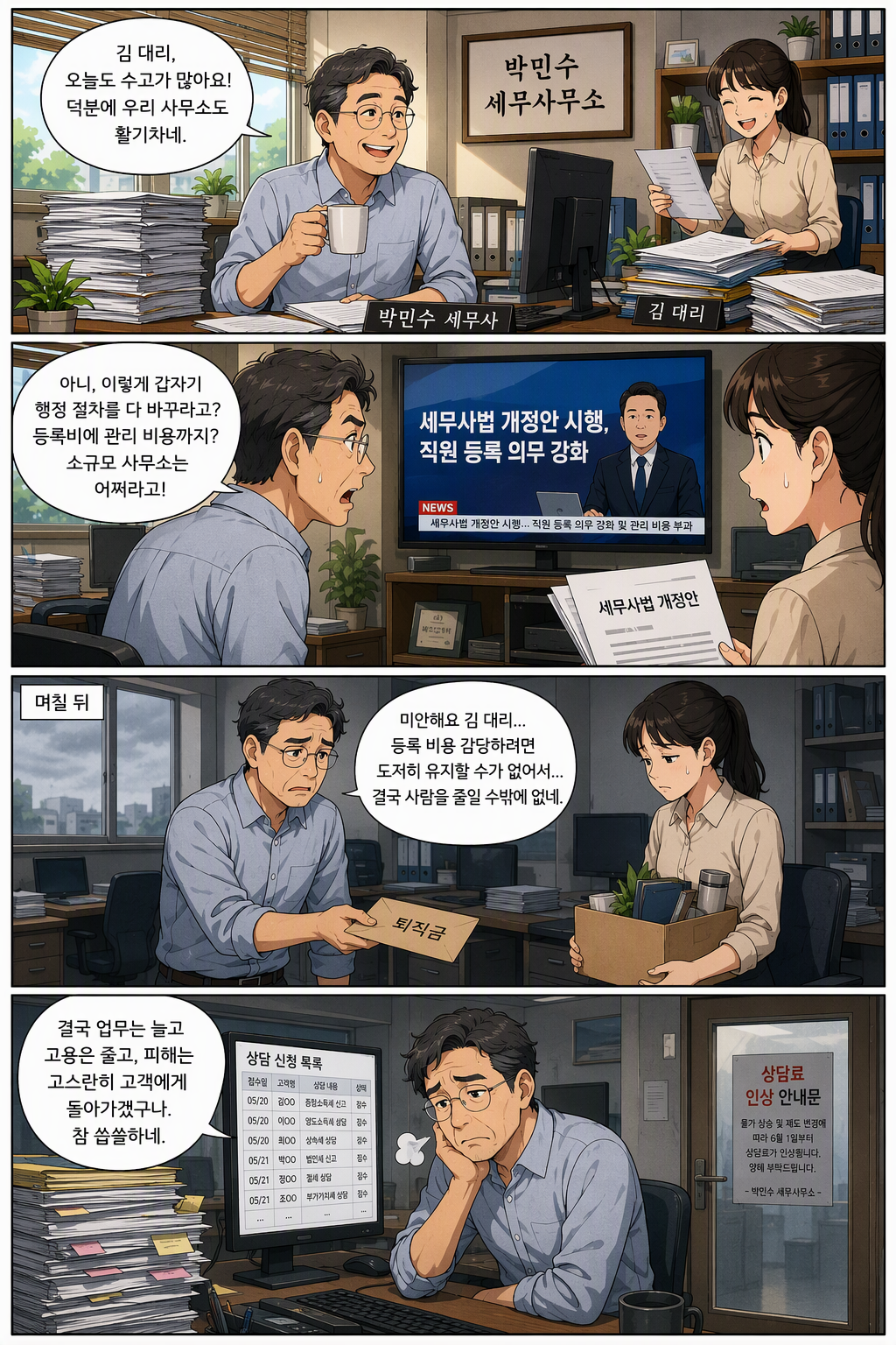 세무사법 일부개정법률안 웹툰 1