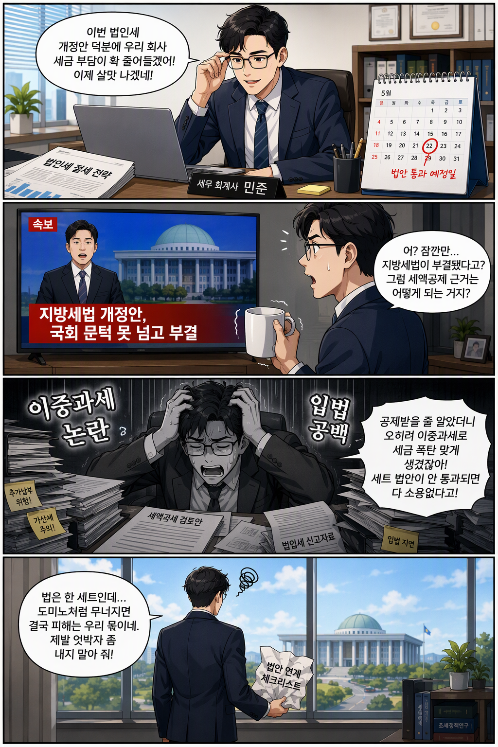 법인세법 일부개정법률안 웹툰 1