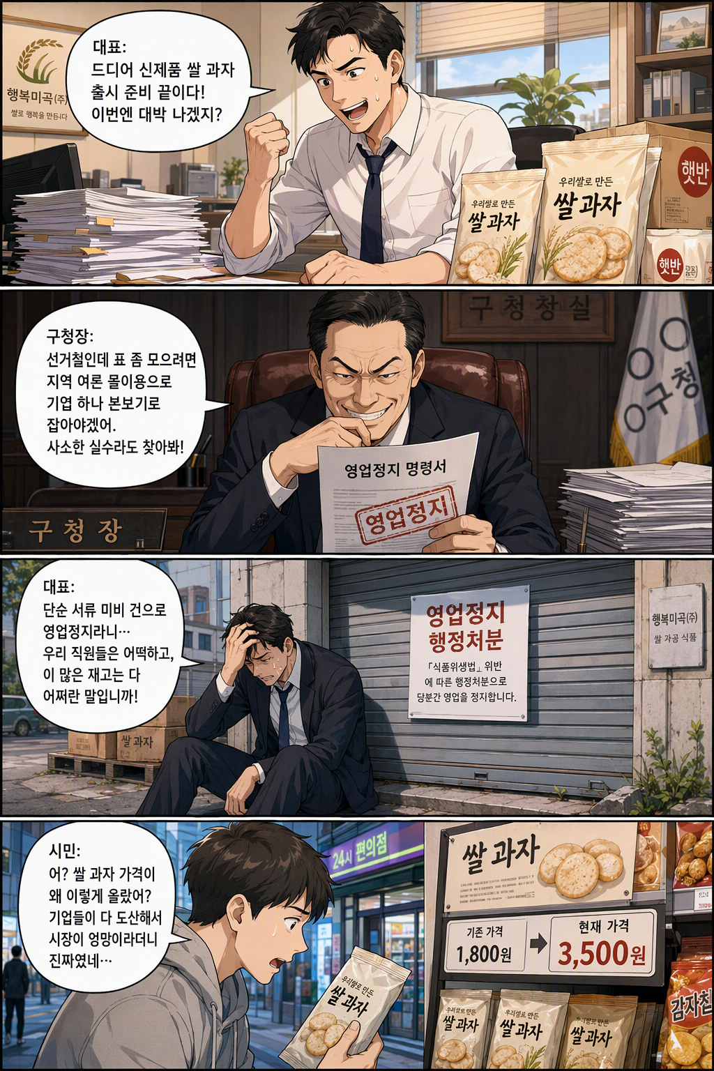 양곡관리법 일부개정법률안 웹툰 1