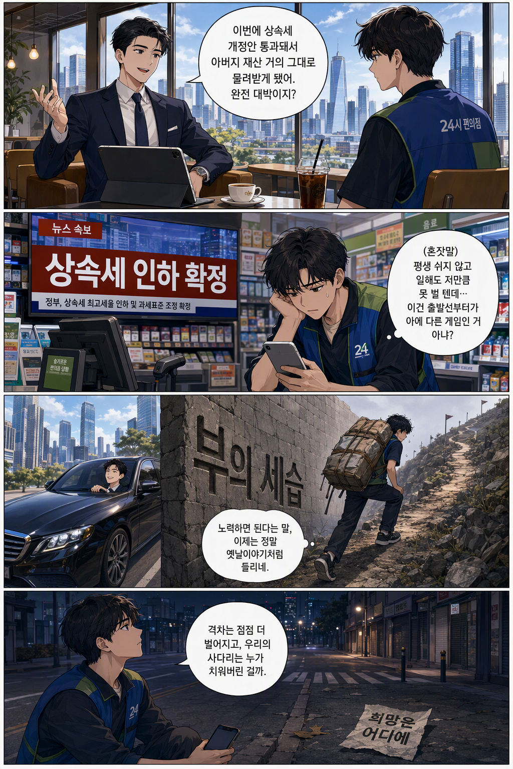상속세 및 증여세법 일부개정법률안 웹툰 1