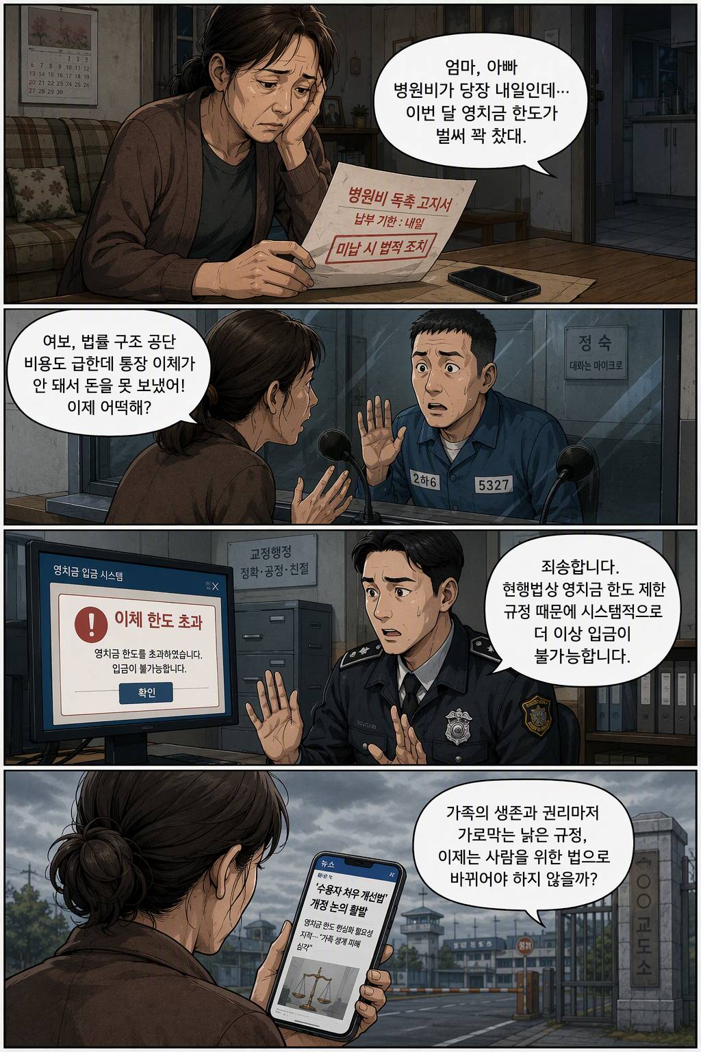 형의 집행 및 수용자의 처우에 관한 법률 일부개정법률안 웹툰 1