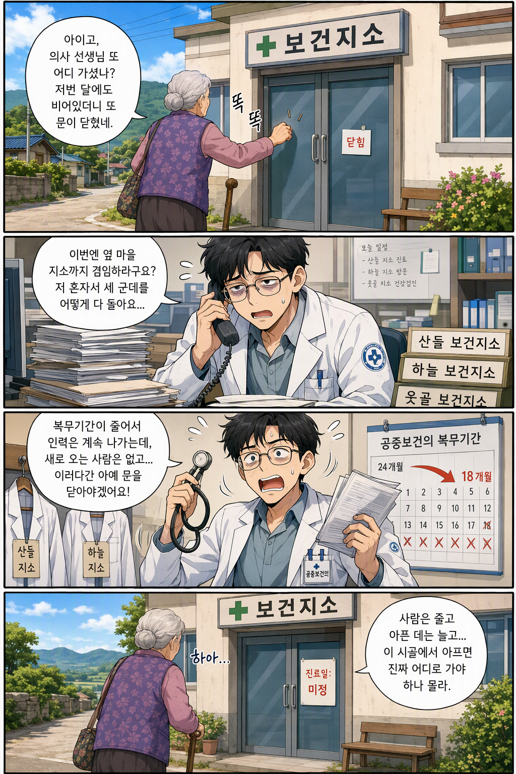 농어촌 등 보건의료를 위한 특별조치법 일부개정법률안 웹툰 1