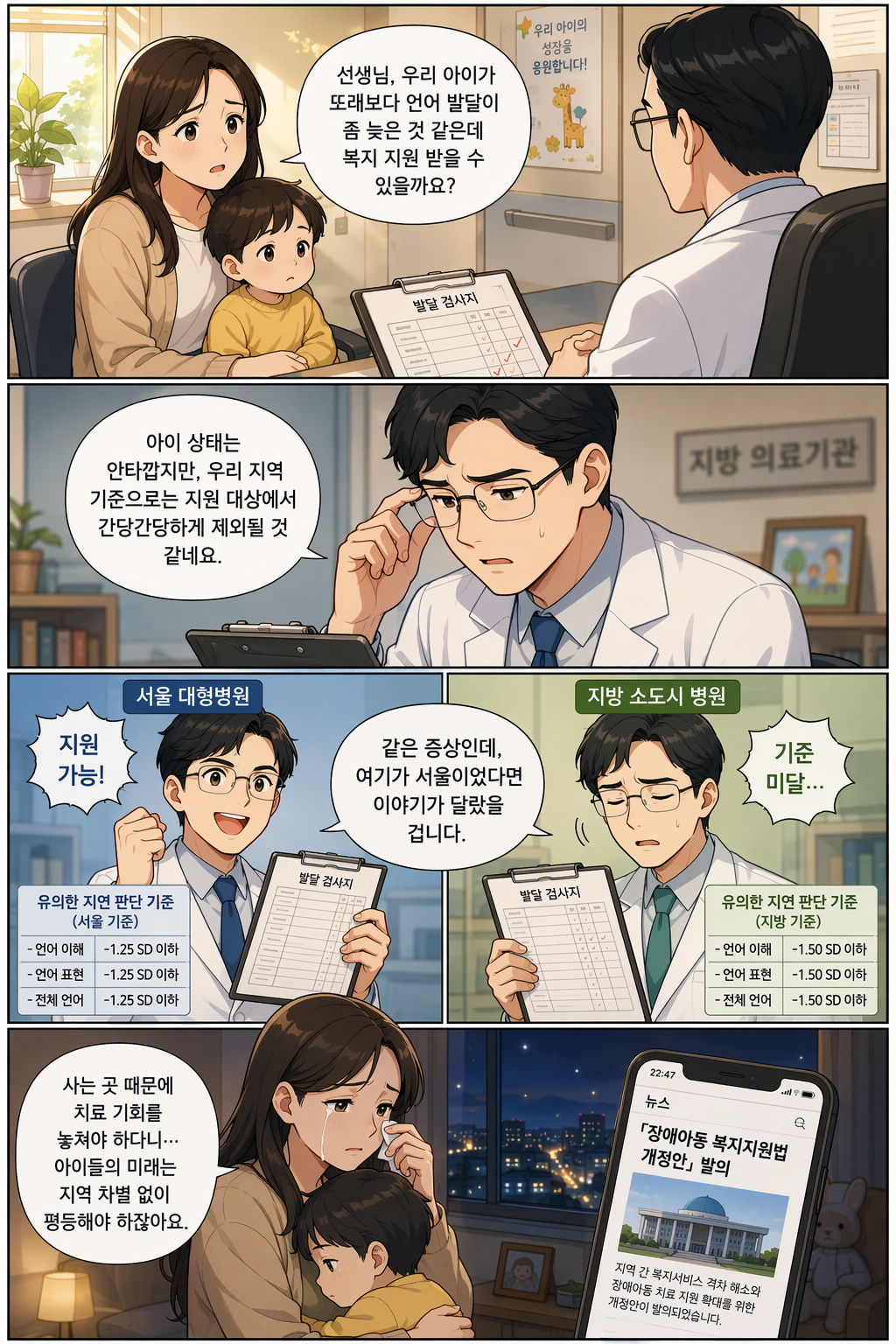 장애아동 복지지원법 일부개정법률안 웹툰 1
