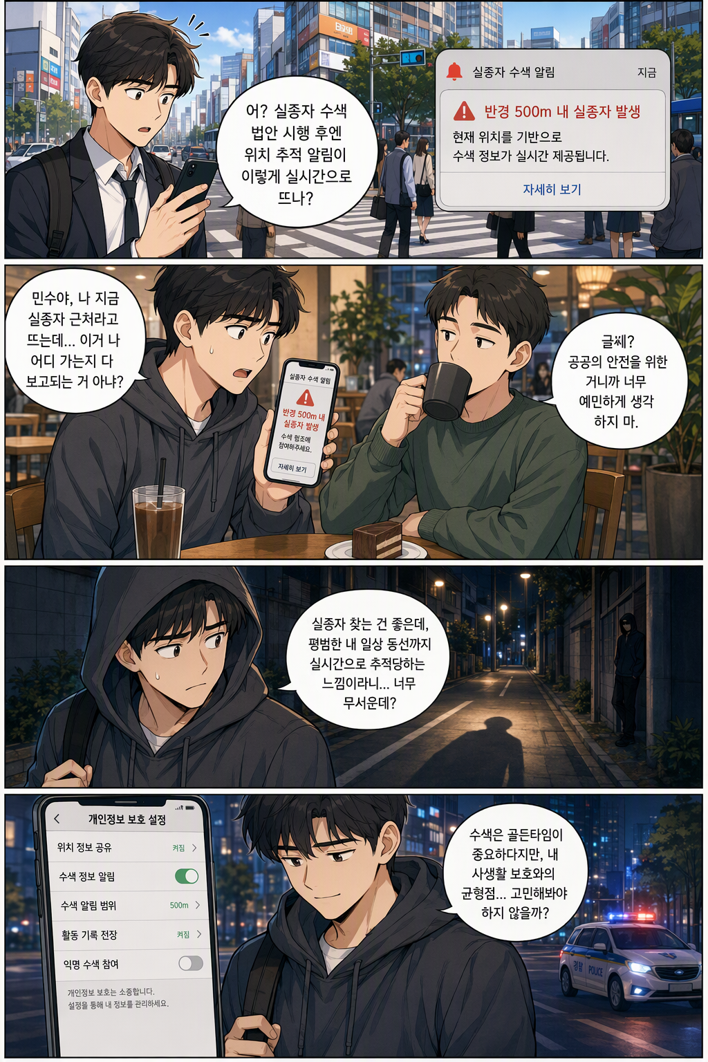 실종자의 수색 및 수사에 관한 법률안 웹툰 1