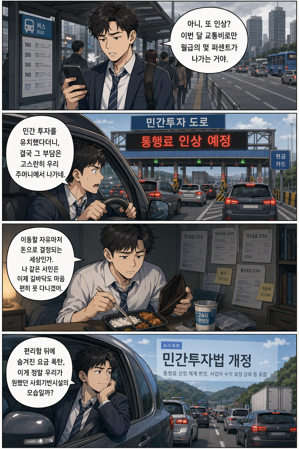사회기반시설에 대한 민간투자법 일부개정법률안 웹툰 1