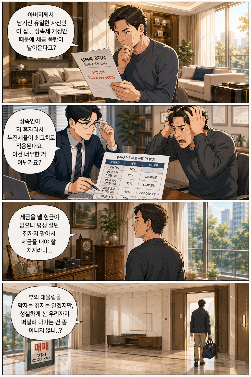 상속세 및 증여세법 일부개정법률안 웹툰 1