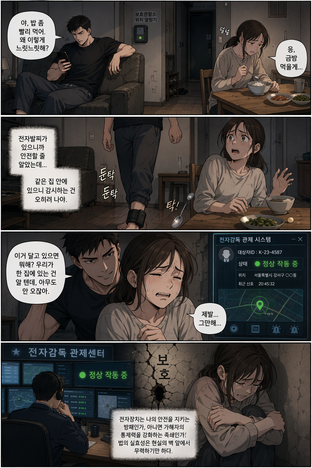 전자장치 부착 등에 관한 법률 일부개정법률안 웹툰 1