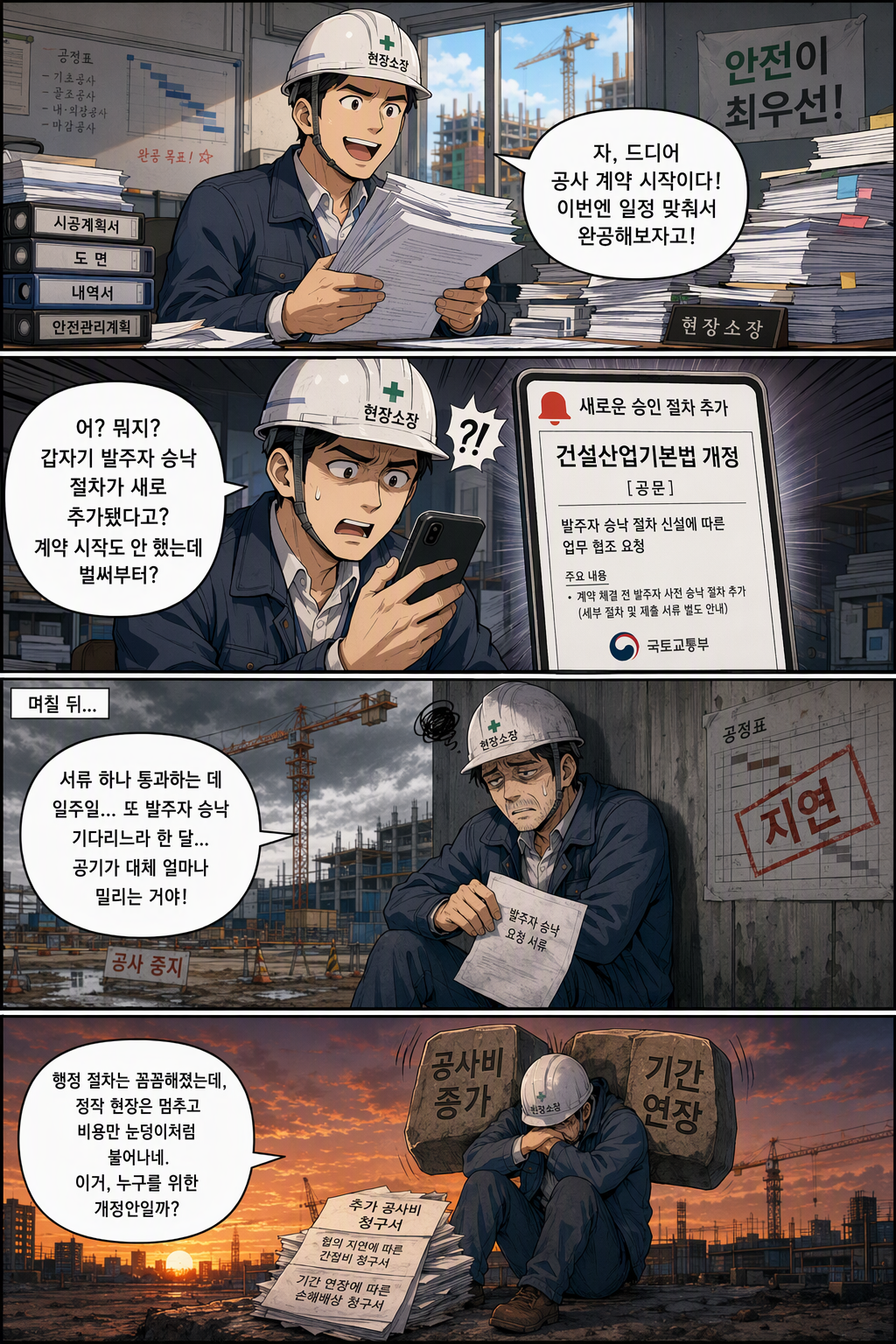 건설산업기본법 일부개정법률안 웹툰 1
