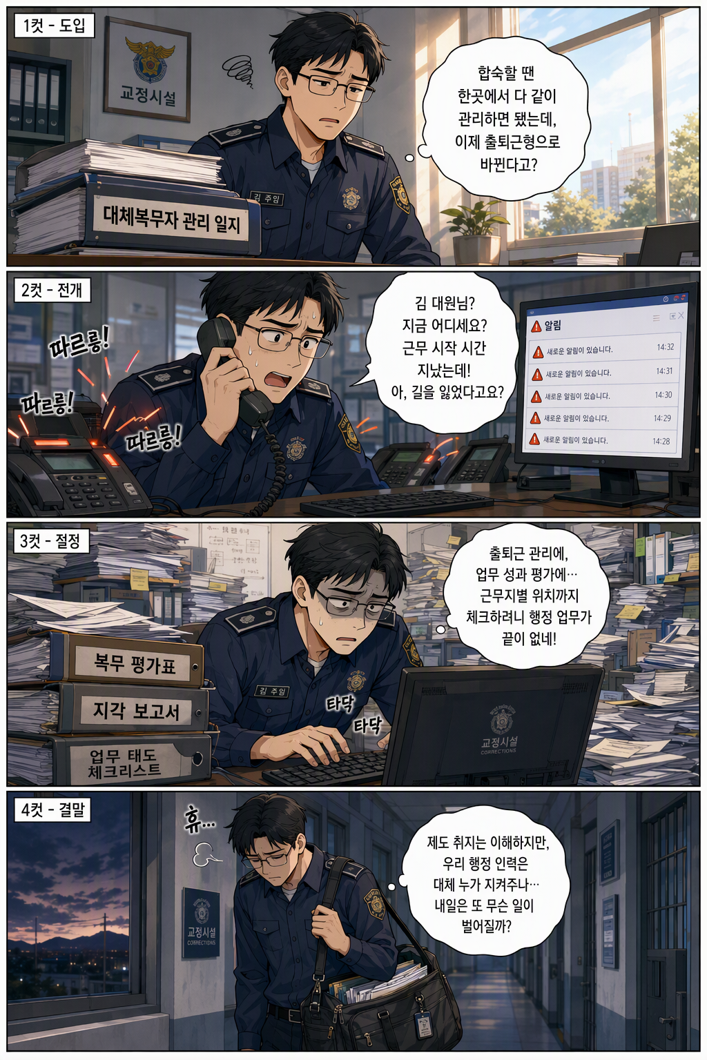 대체역의 편입 및 복무 등에 관한 법률 일부개정법률안 웹툰 1