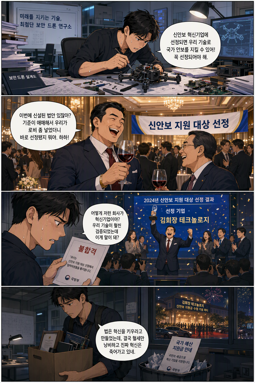 신안보 혁신기업 육성에 관한 특별법안 웹툰 1