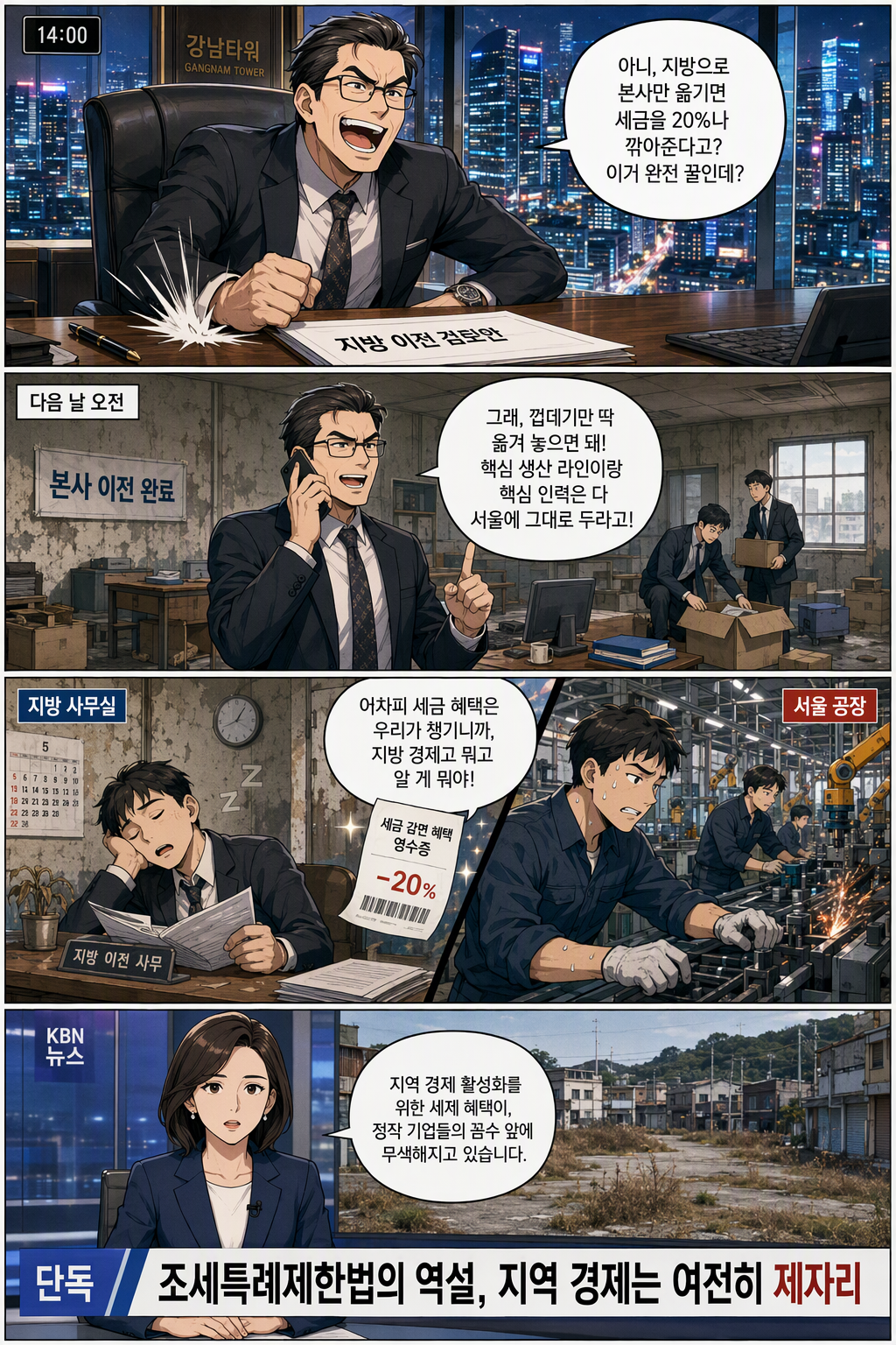 조세특례제한법 일부개정법률안 웹툰 1