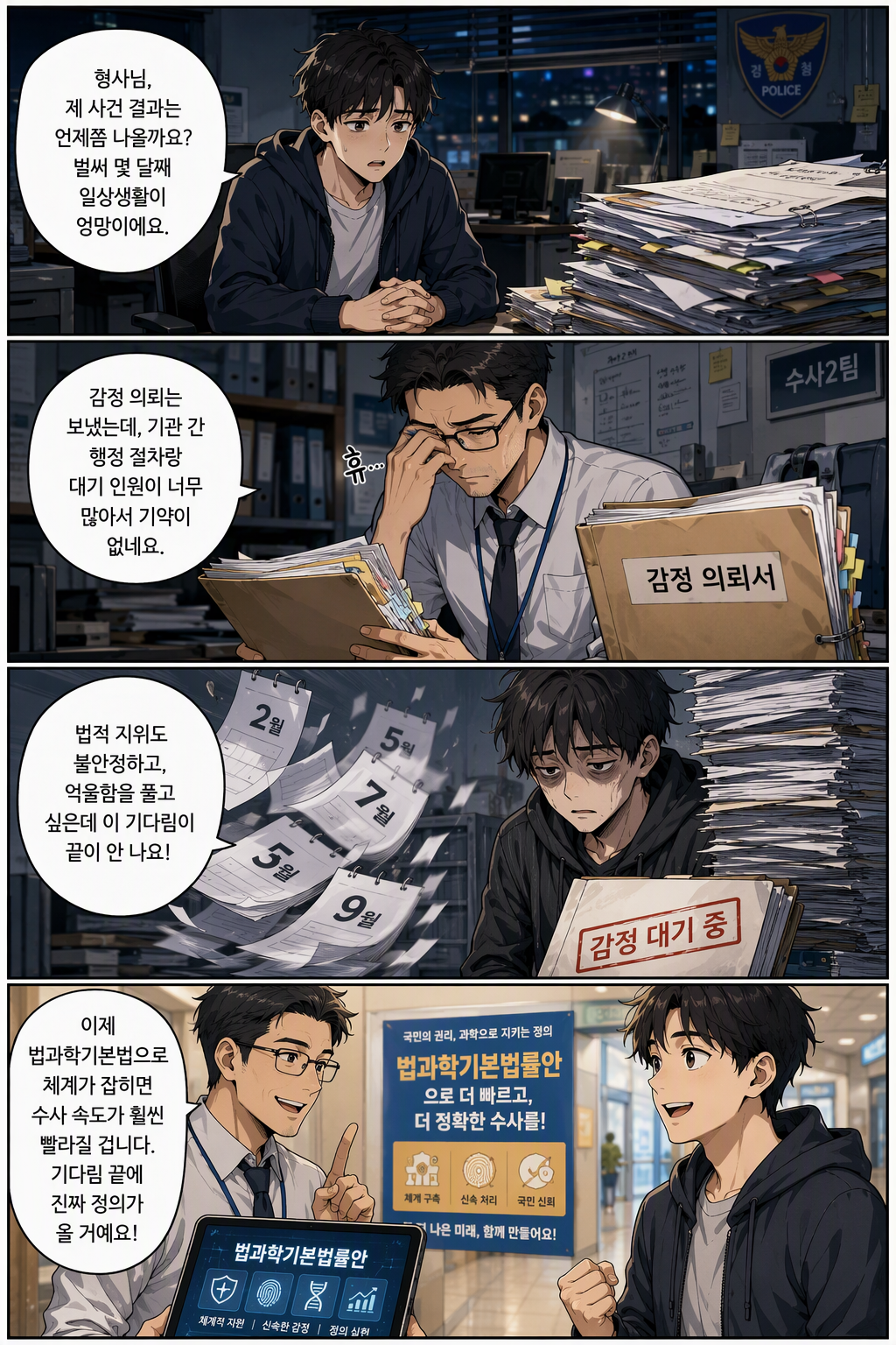법과학기본법률안 웹툰 1