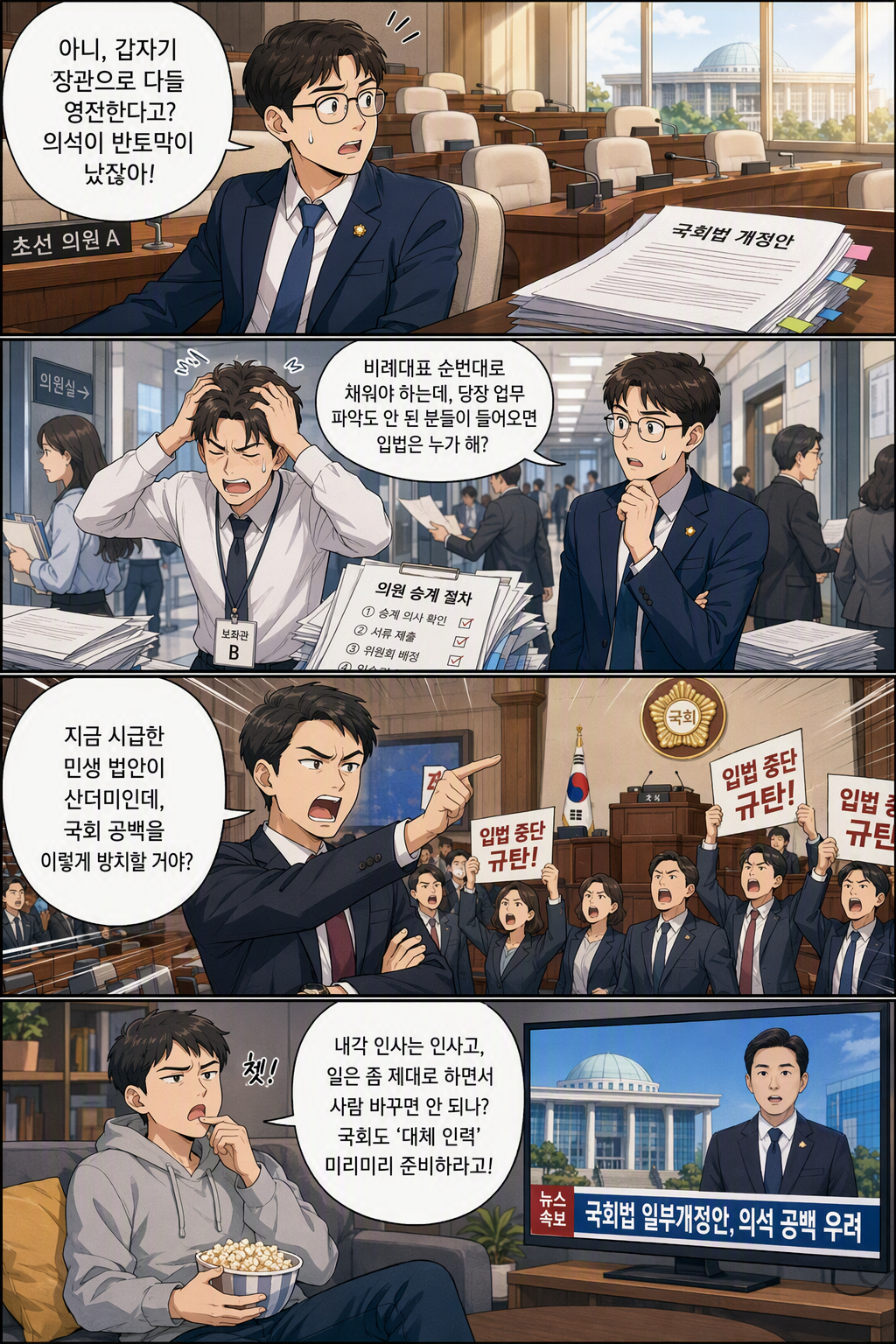 국회법 일부개정법률안 웹툰 1