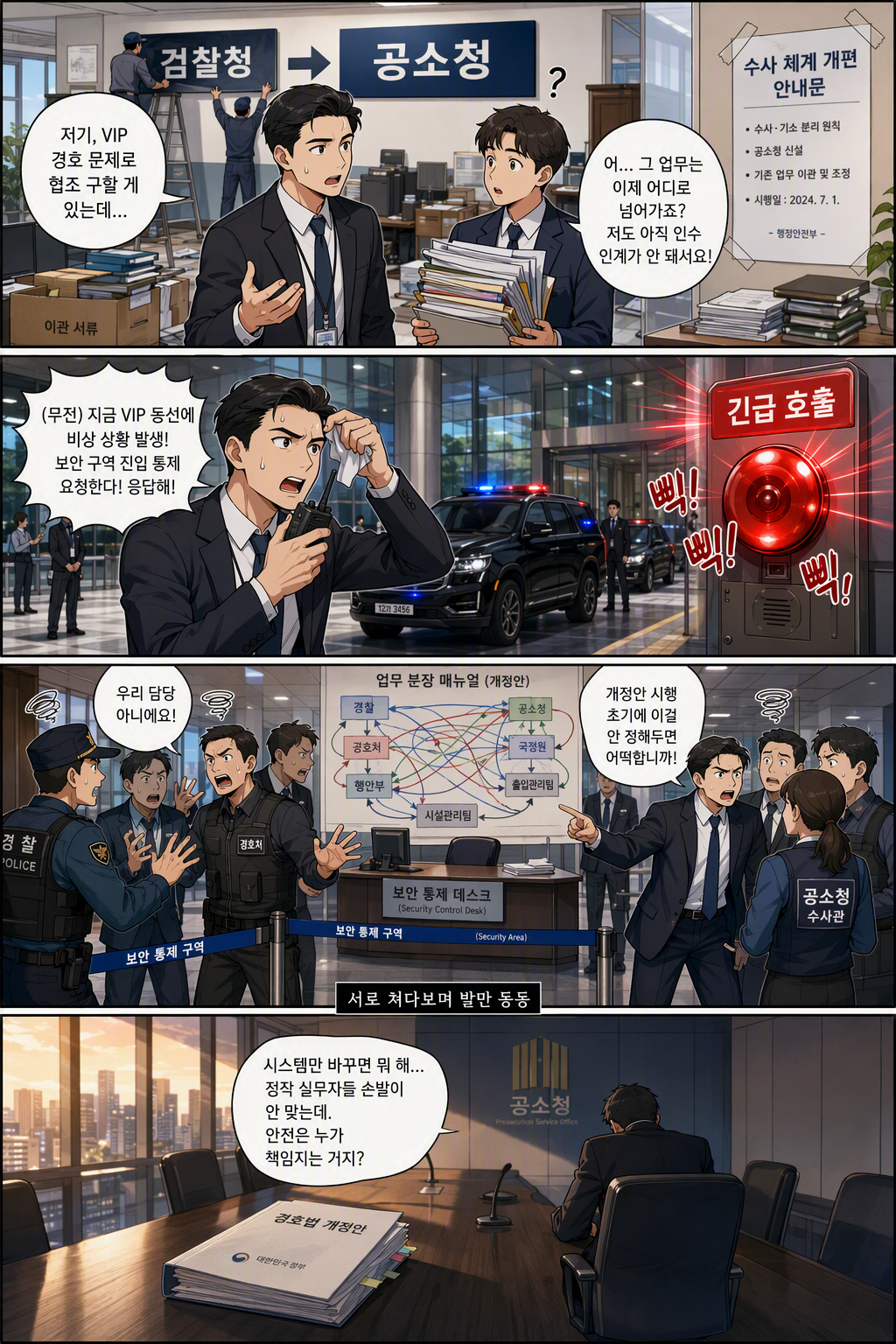 대통령 등의 경호에 관한 법률 일부개정법률안 웹툰 1
