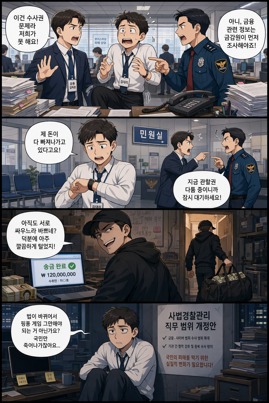 사법경찰관리의 직무를 수행할 자와 그 직무범위에 관한 법률 일부개정법률안 웹툰 1