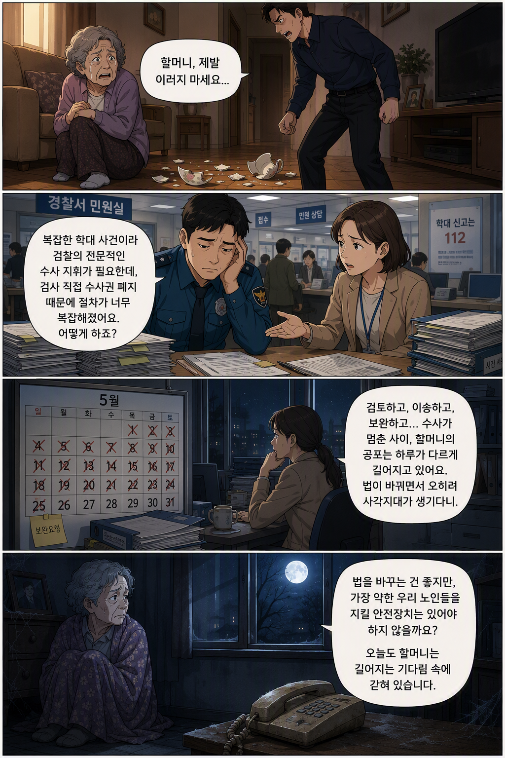 노인복지법 일부개정법률안 웹툰 1