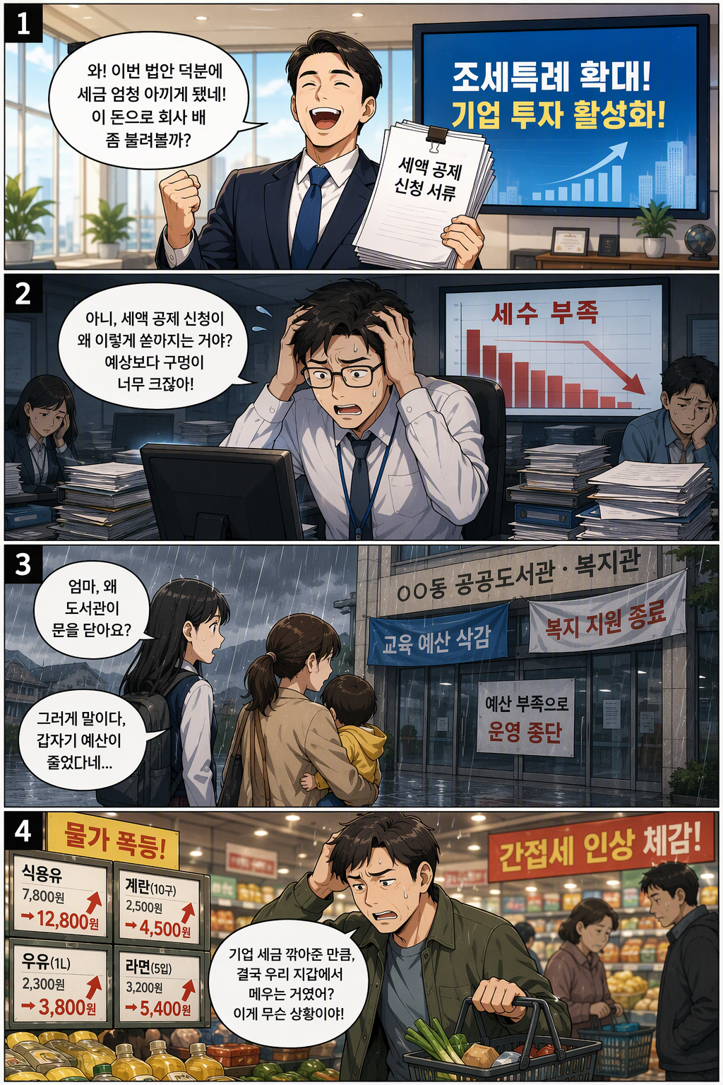 조세특례제한법 일부개정법률안 웹툰 1
