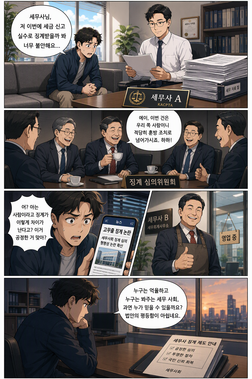 세무사법 일부개정법률안 웹툰 1