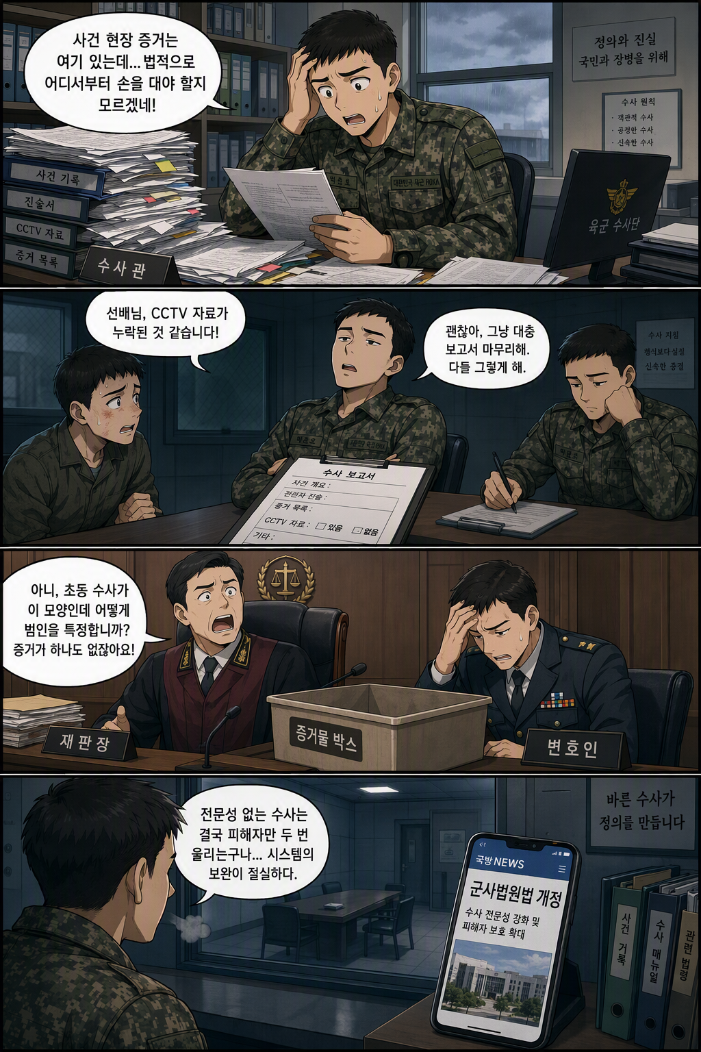 군사법원법 일부개정법률안 웹툰 1