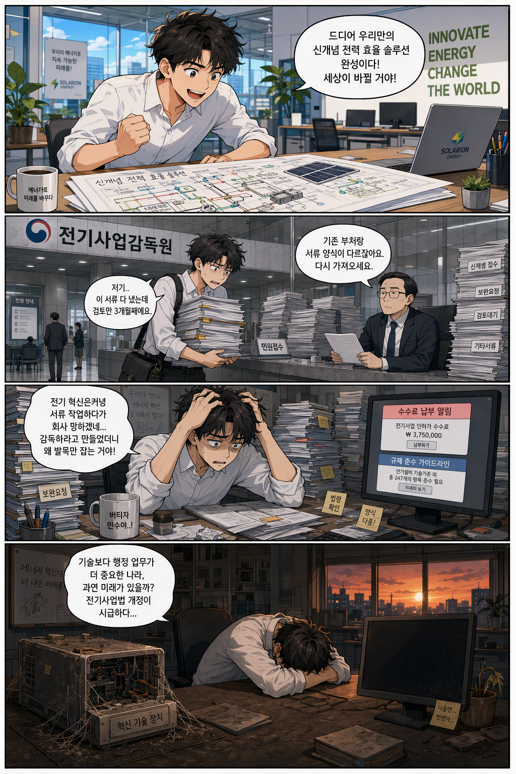 전기사업법 일부개정법률안 웹툰 1