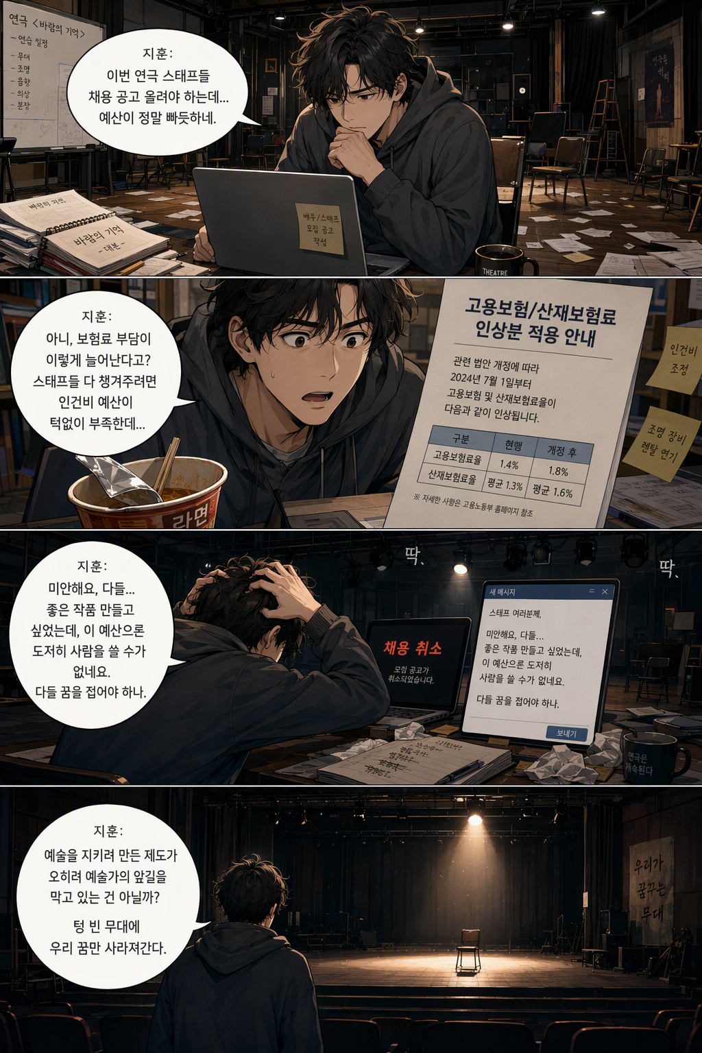 고용보험 및 산업재해보상보험의 보험료징수 등에 관한 법률 일부개정법률안 웹툰 1