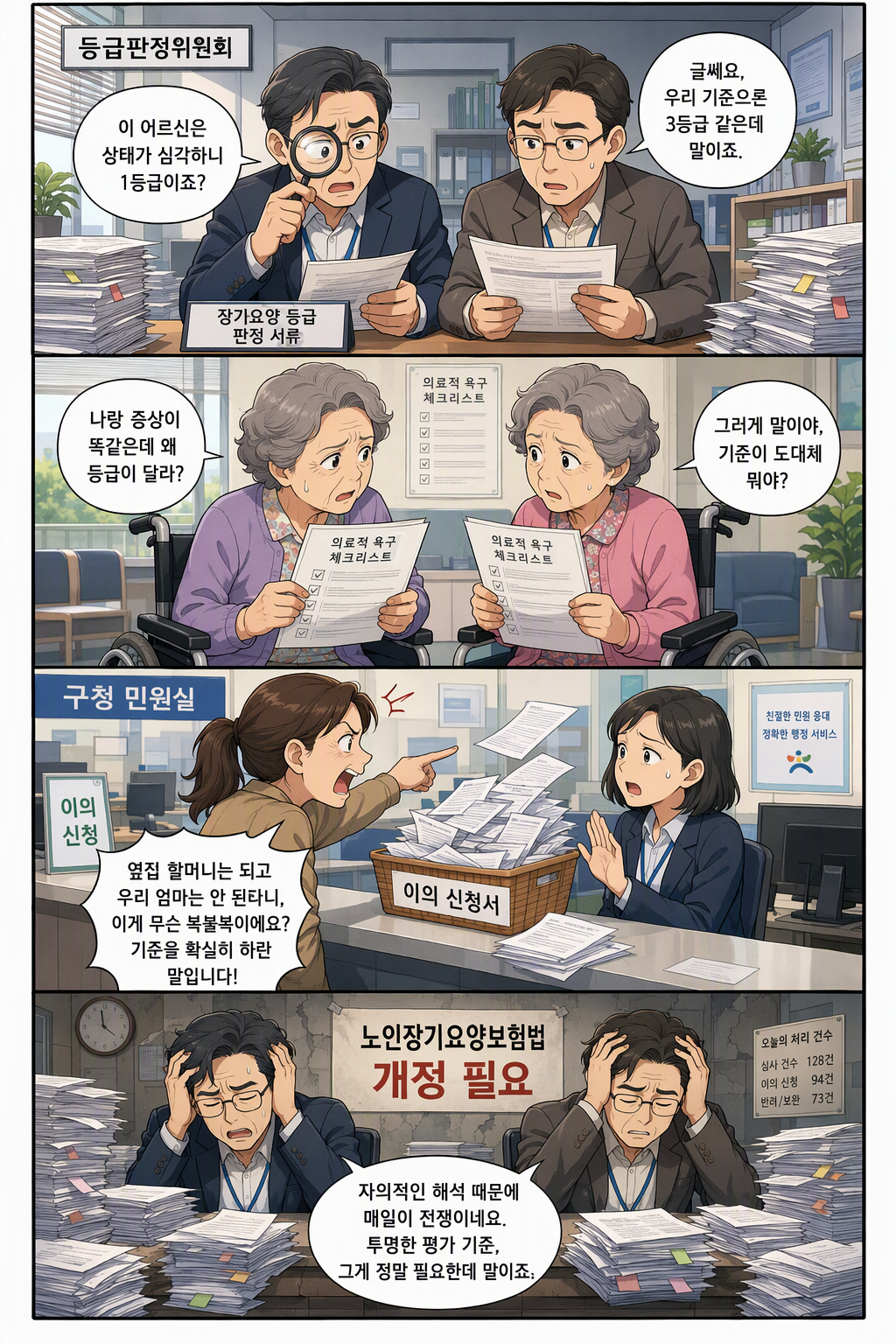 노인장기요양보험법 일부개정법률안 웹툰 1