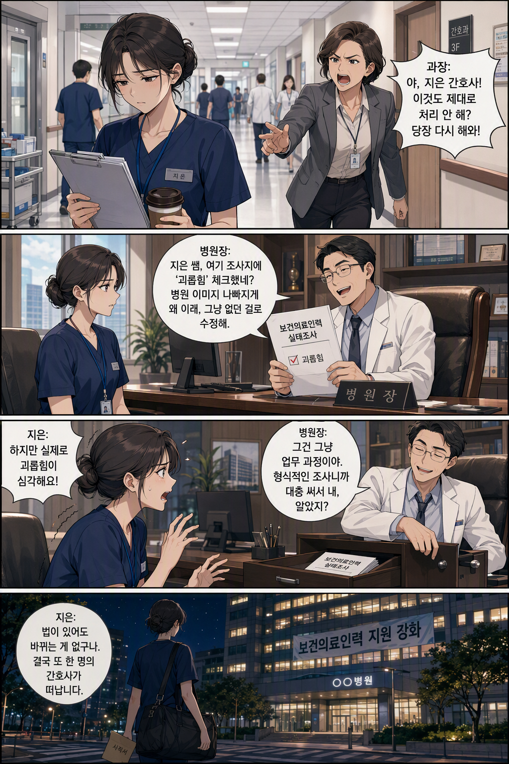 보건의료인력지원법 일부개정법률안 웹툰 1