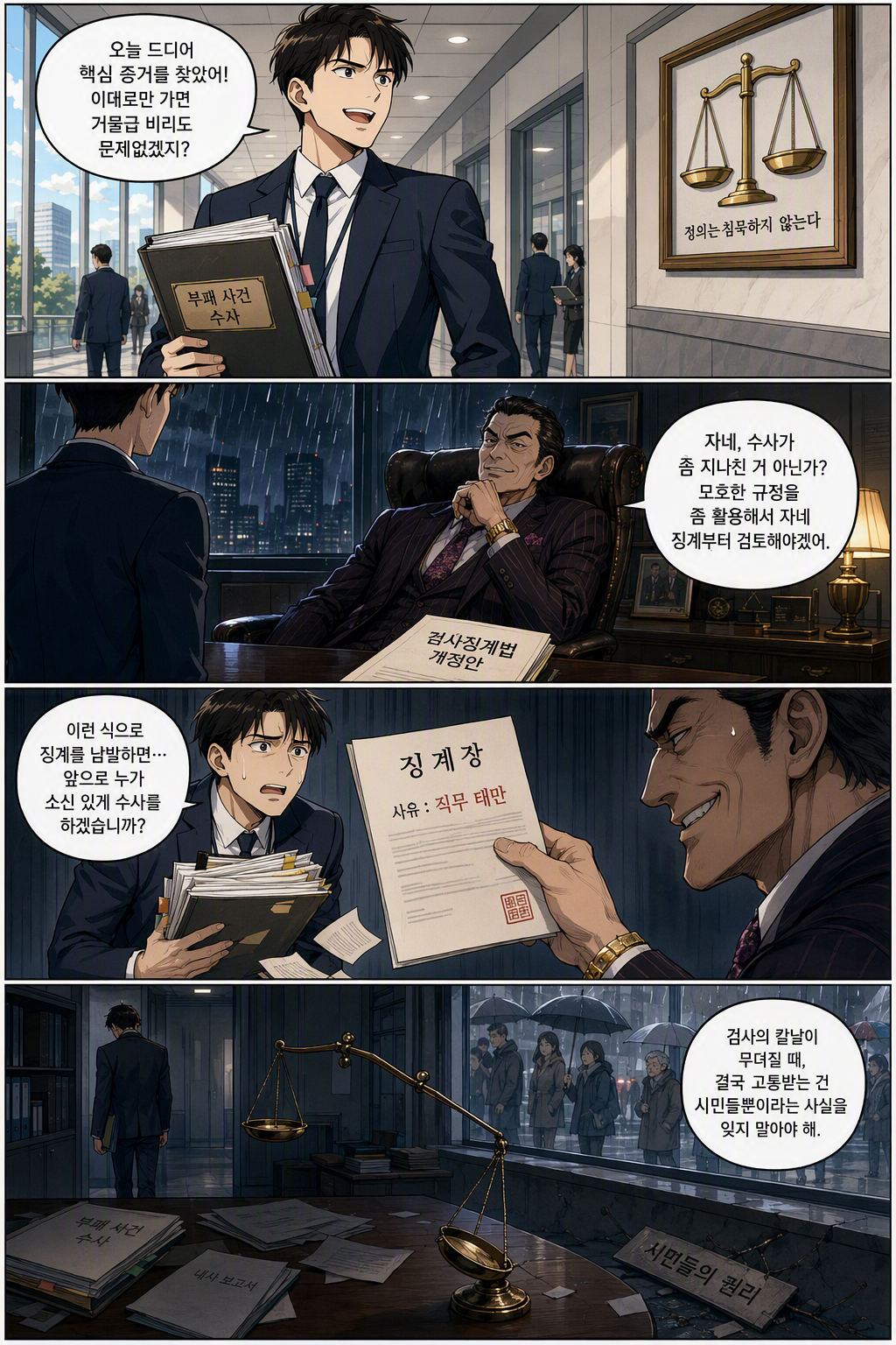 검사징계법 일부개정법률안 웹툰 1