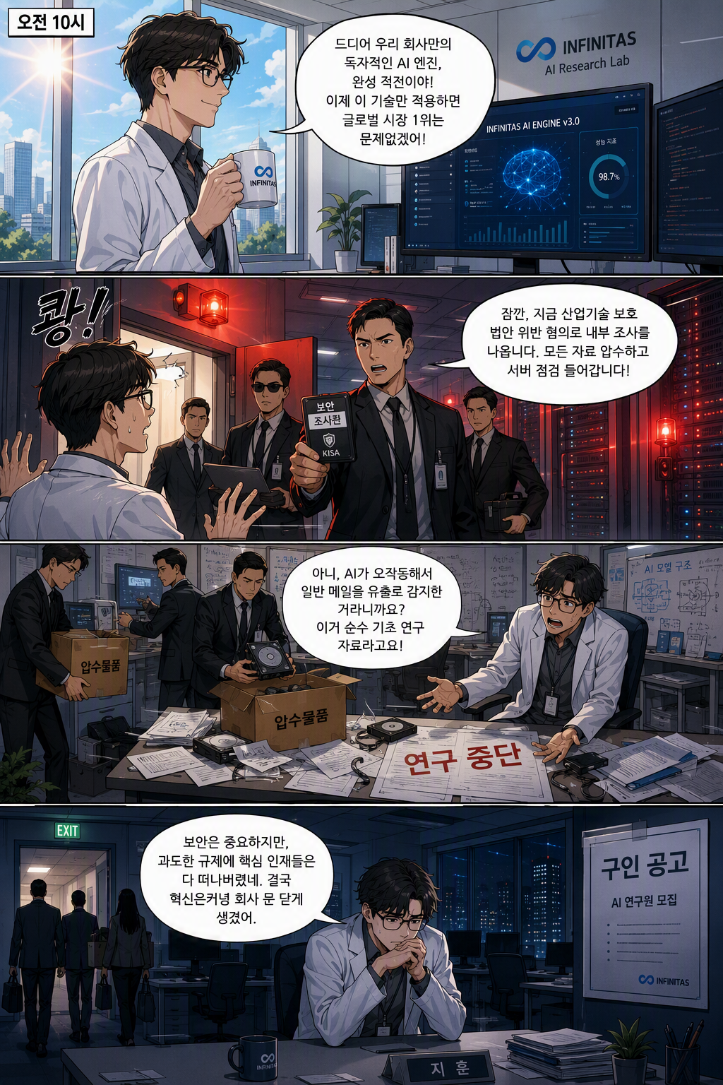 산업기술의 유출방지 및 보호에 관한 법률 일부개정법률안 웹툰 1