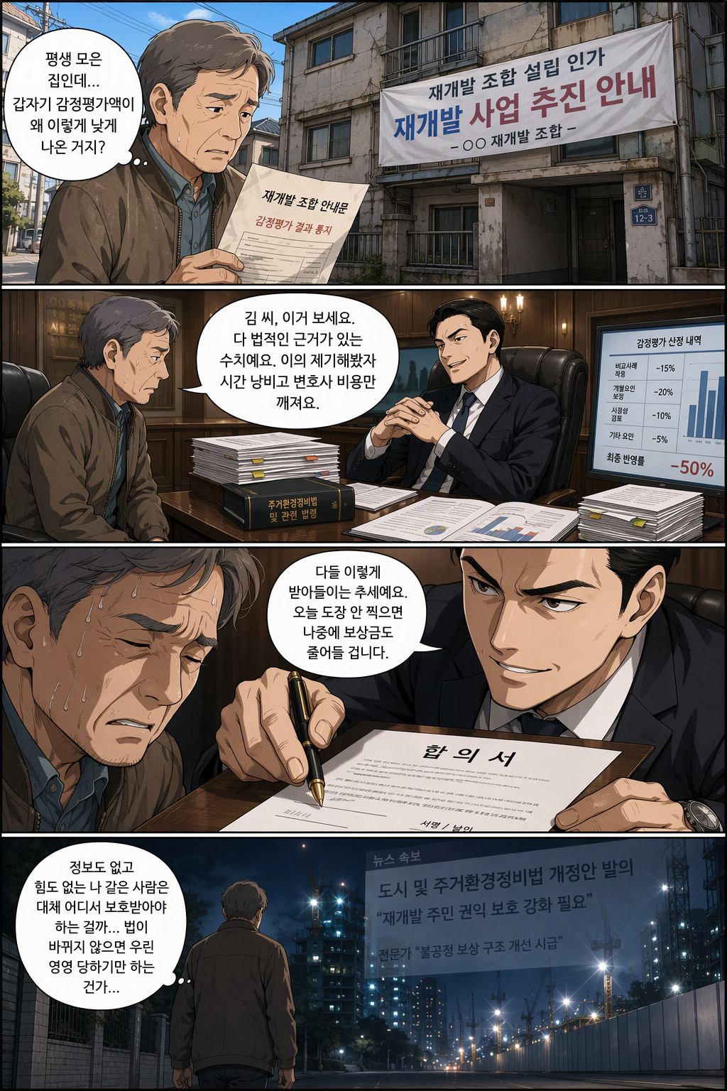 도시 및 주거환경정비법 일부개정법률안 웹툰 1