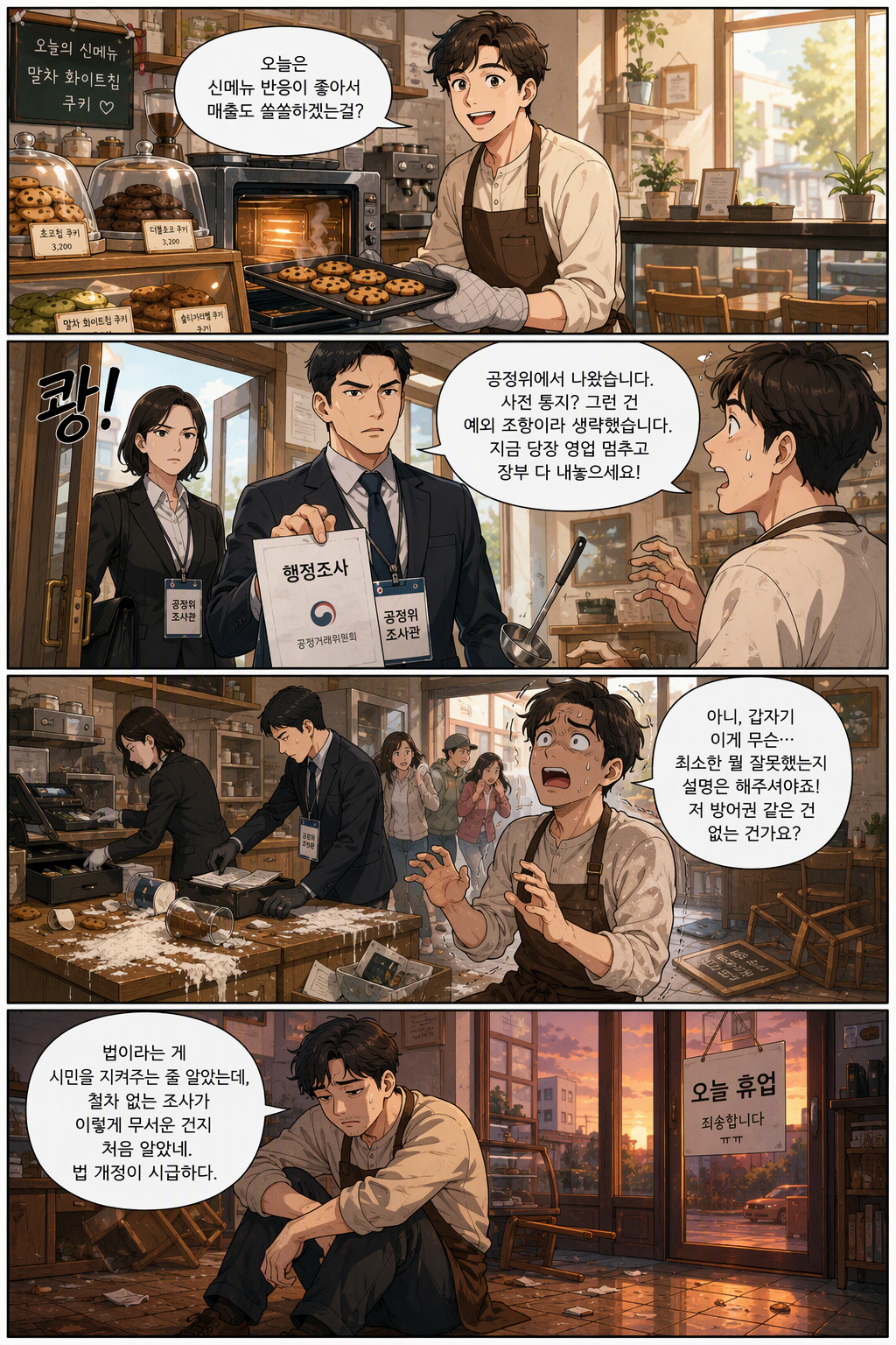 행정조사기본법 일부개정법률안 웹툰 1