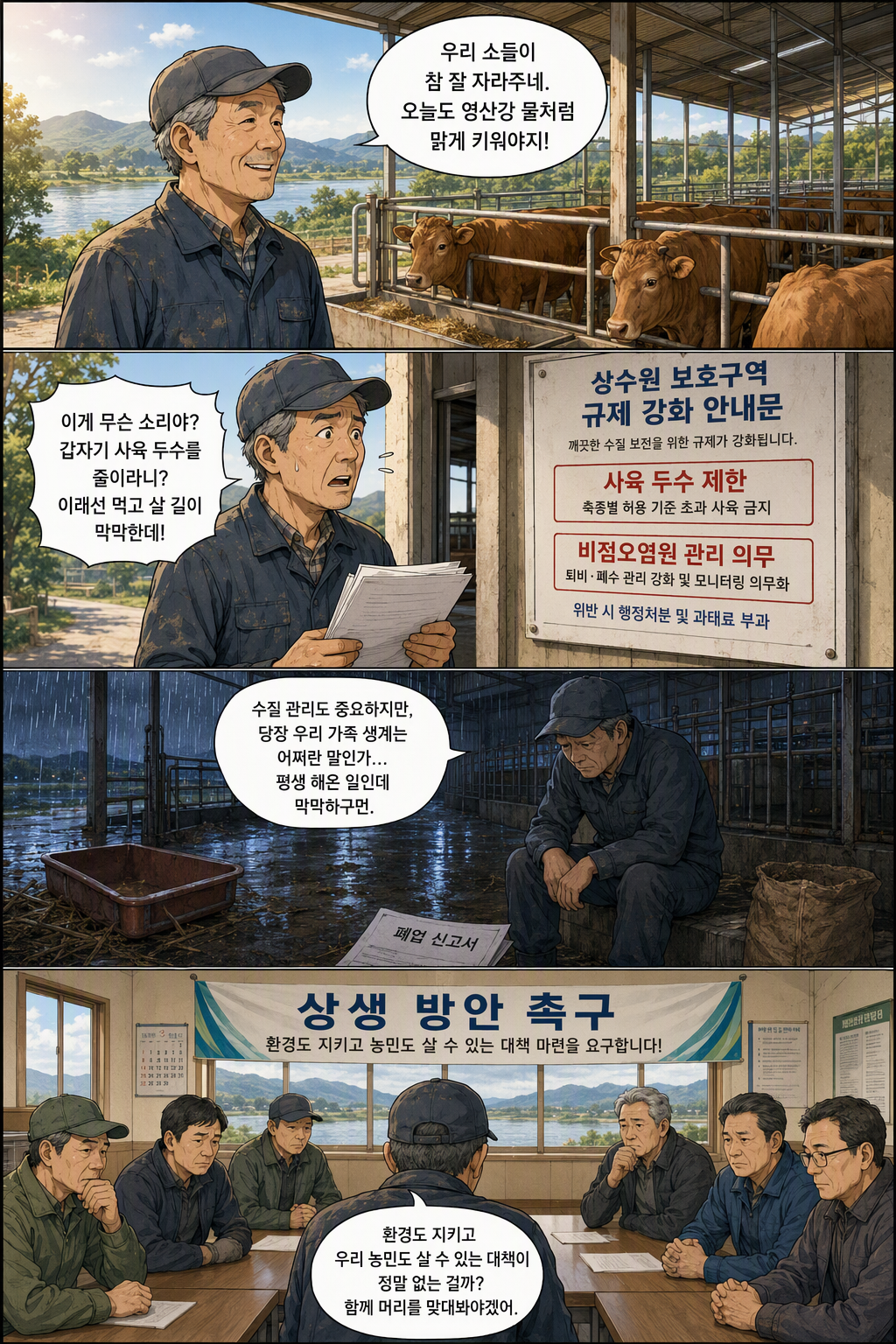 영산강수계 물관리 및 주민지원 등에 관한 법률안 웹툰 1