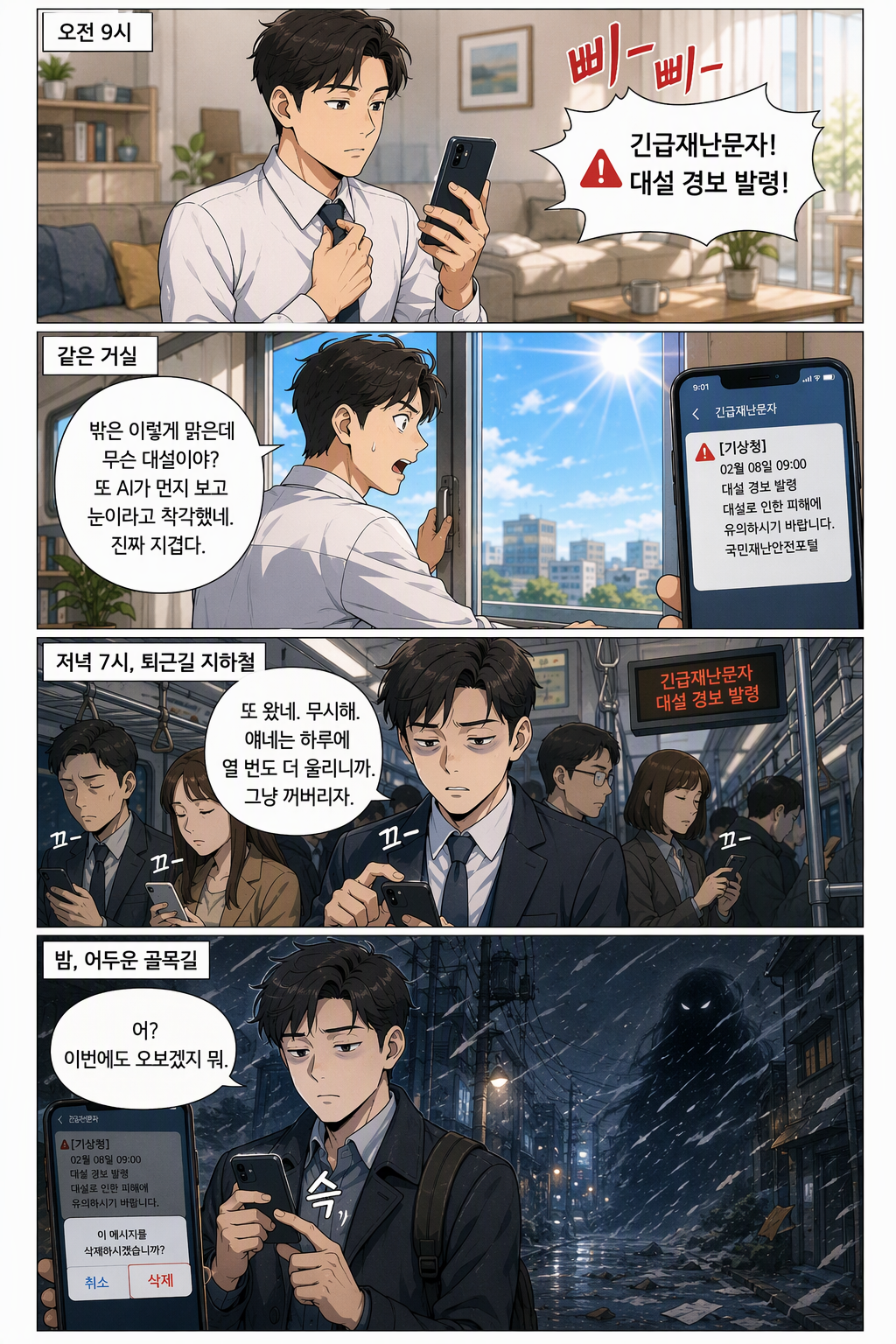 재난 및 안전관리 기본법 일부개정법률안 웹툰 1