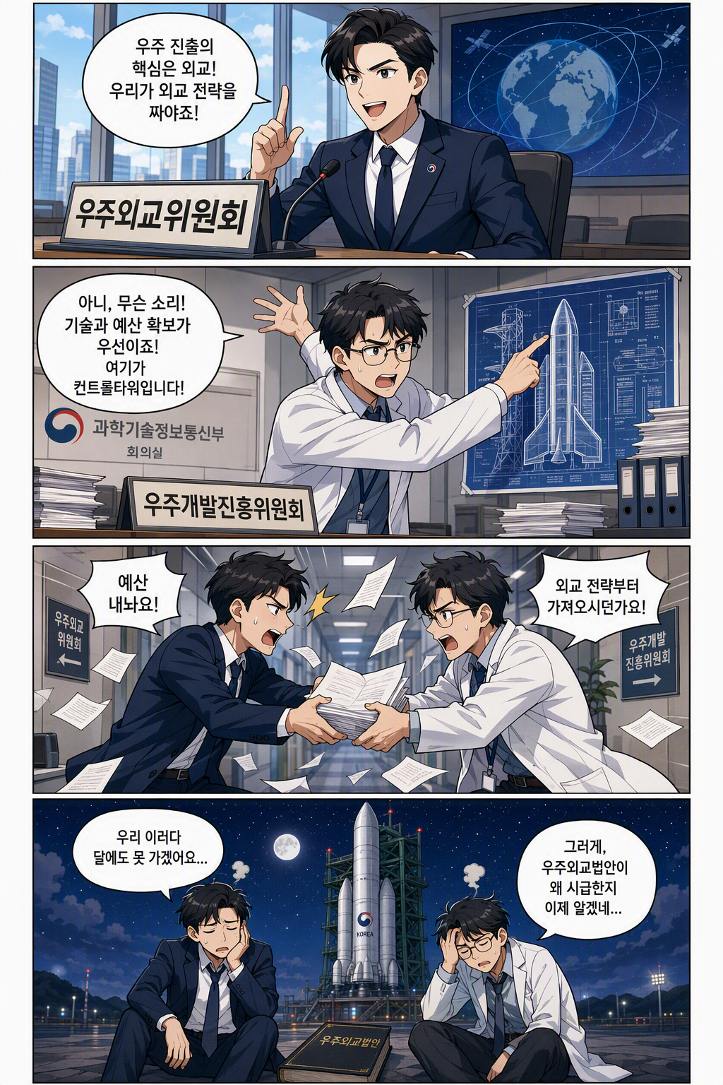 우주외교법안 웹툰 1