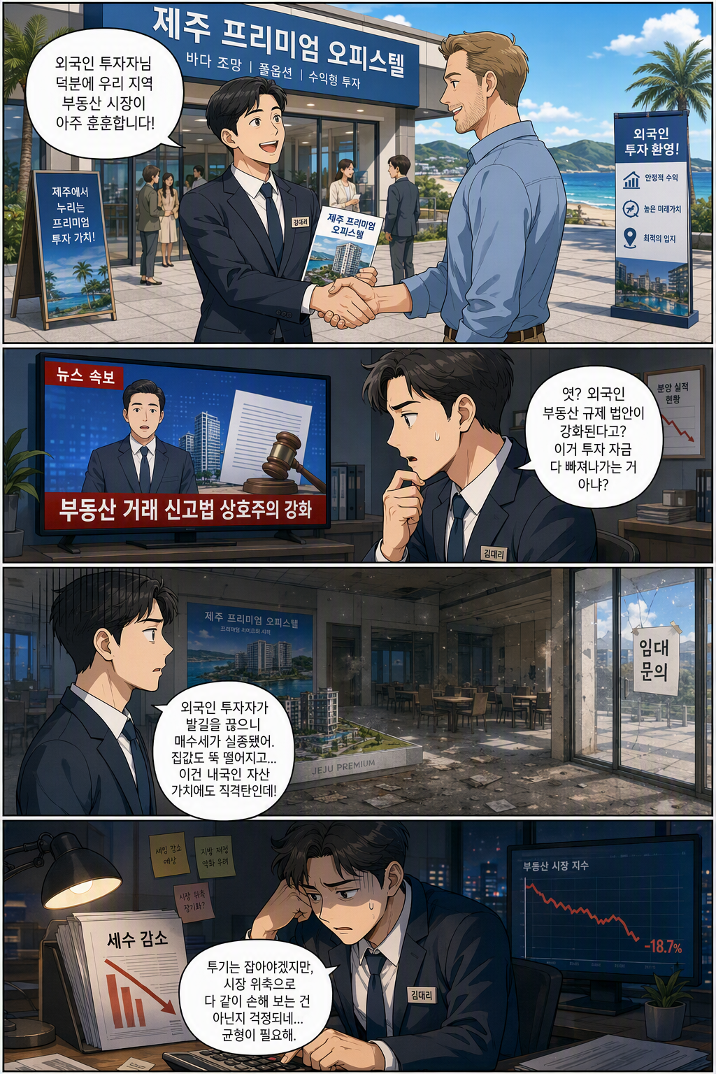 부동산 거래신고 등에 관한 법률 일부개정법률안 웹툰 1