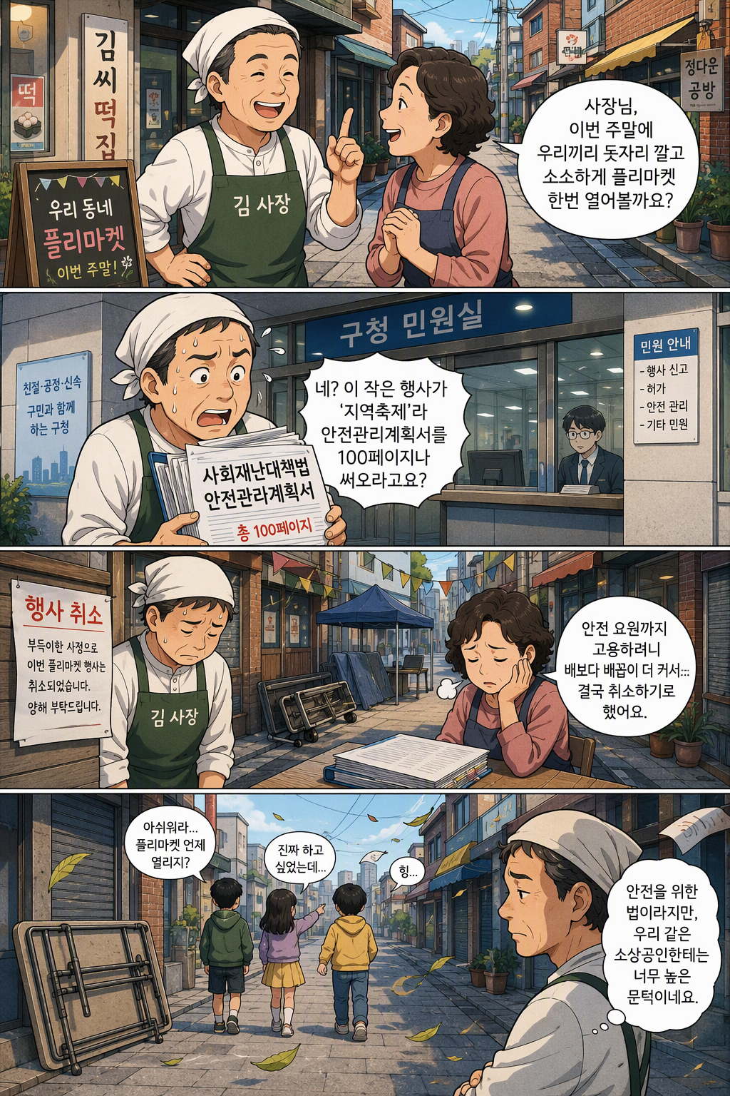 사회재난대책법안 웹툰 1