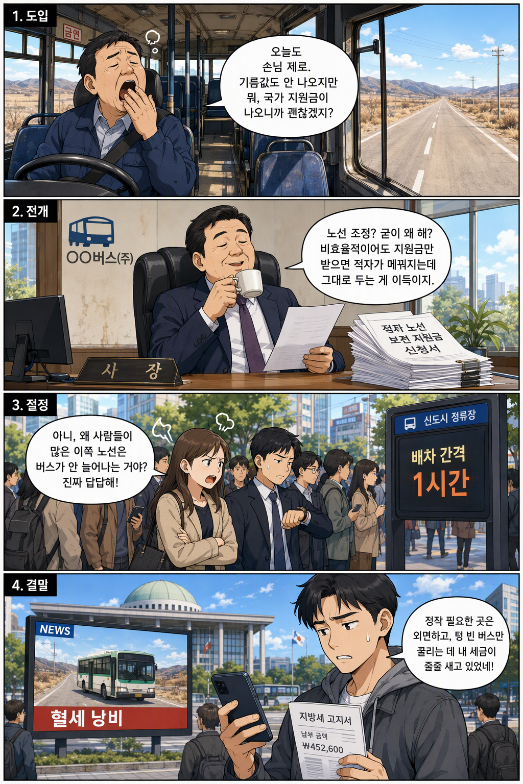 여객자동차 운수사업법 일부개정법률안 웹툰 1
