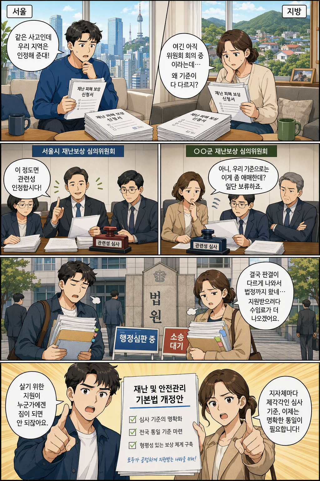 재난 및 안전관리 기본법 일부개정법률안 웹툰 1