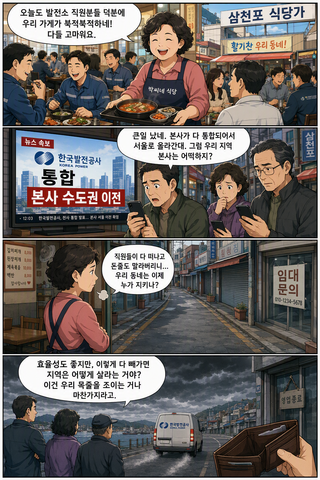 한국발전공사법안 웹툰 1