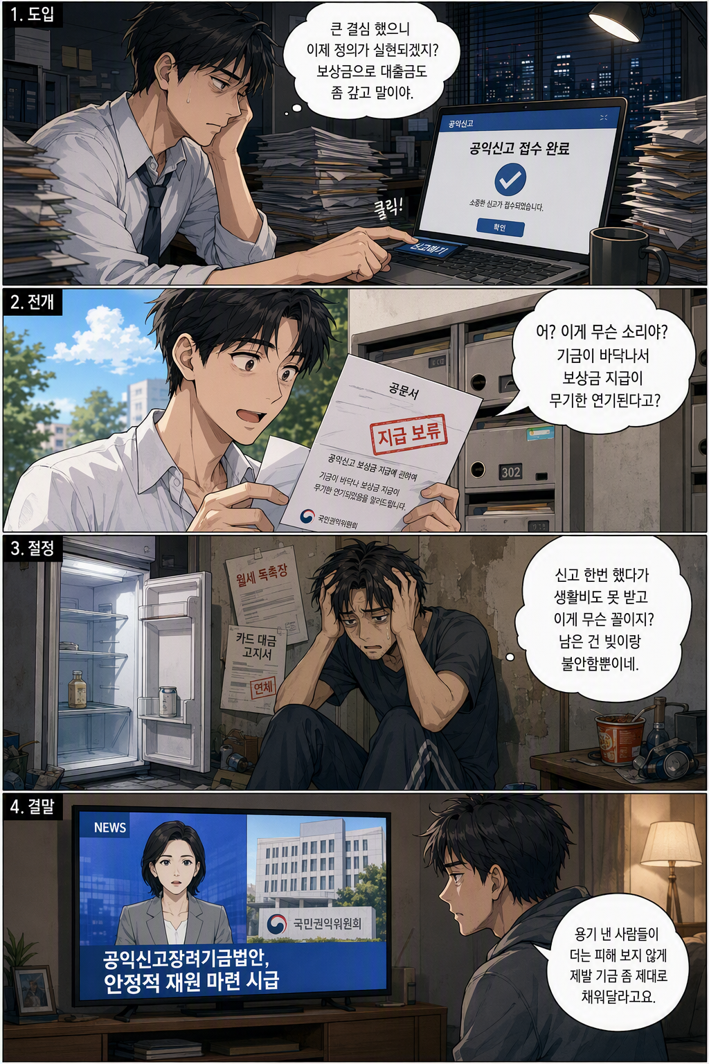 공익신고장려기금법안 웹툰 1