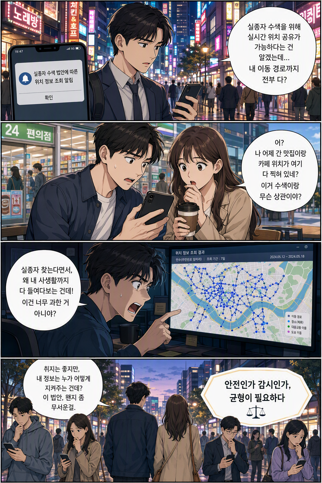 실종자의 수색 및 보호에 관한 법률안 웹툰 1