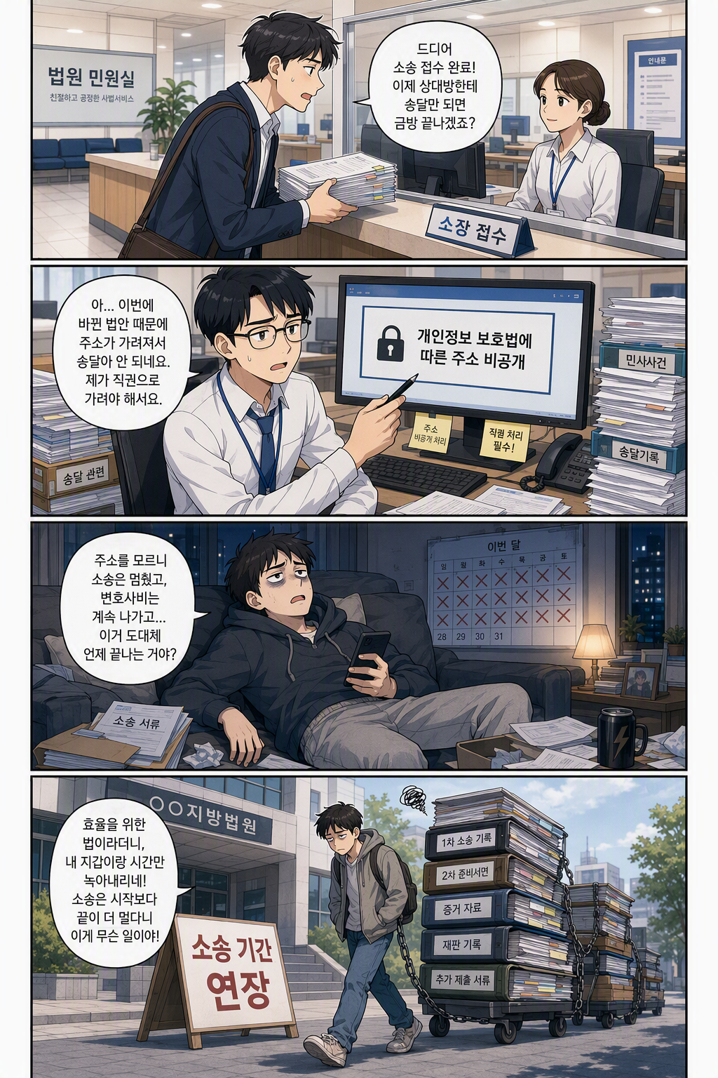 민사소송법 일부개정법률안 웹툰 1