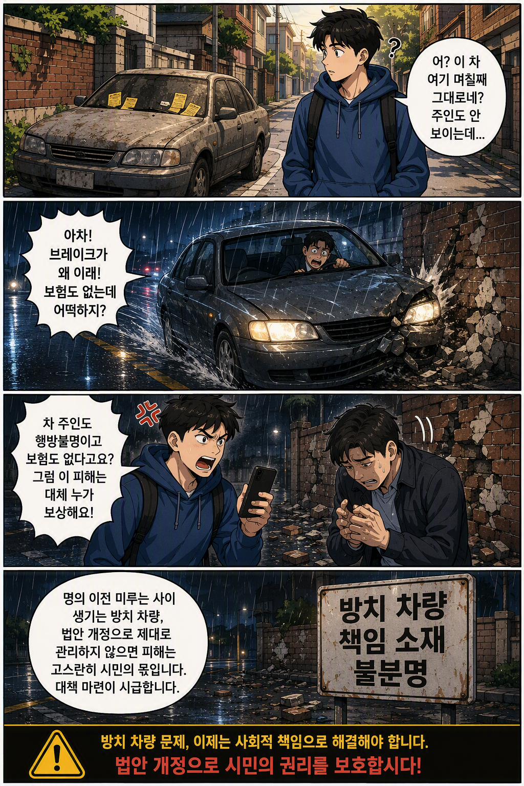 자동차관리법 일부개정법률안 웹툰 1