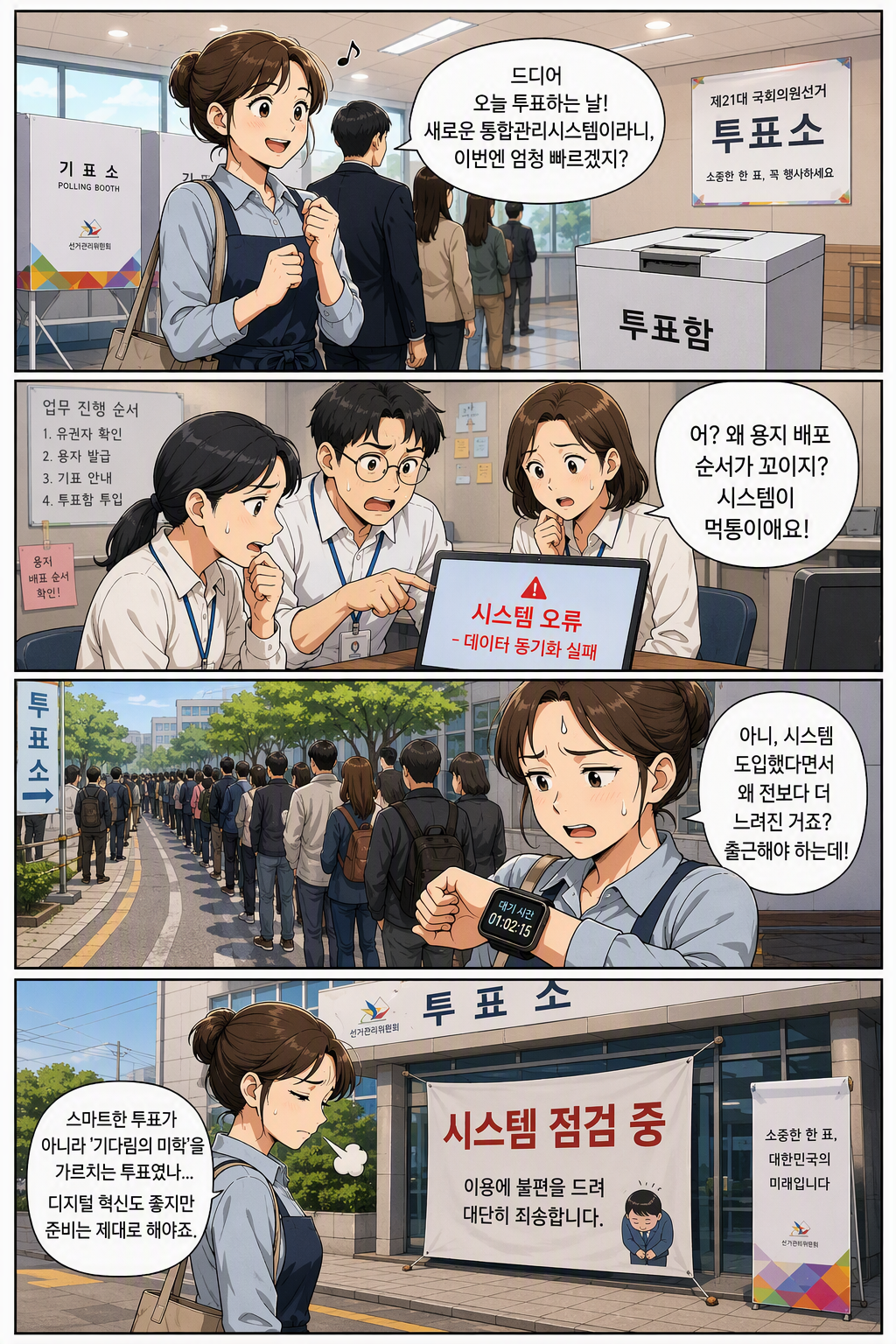 공직선거법 일부개정법률안 웹툰 1