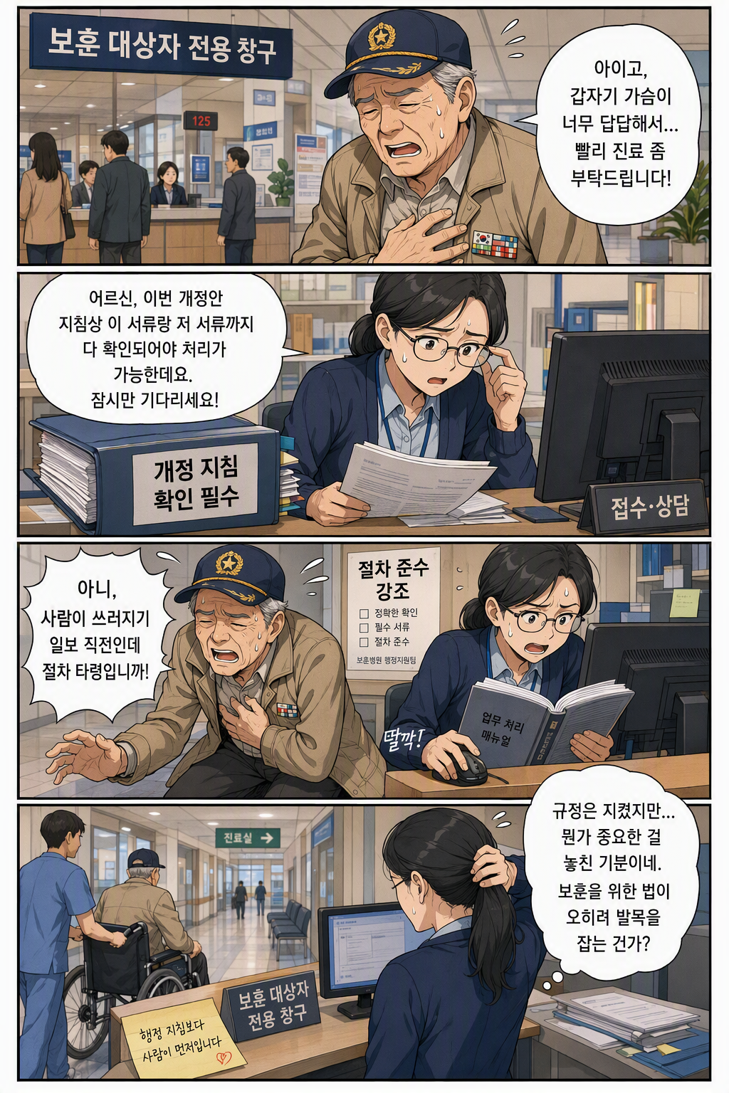 보훈보상대상자 지원에 관한 법률 일부개정법률안 웹툰 1