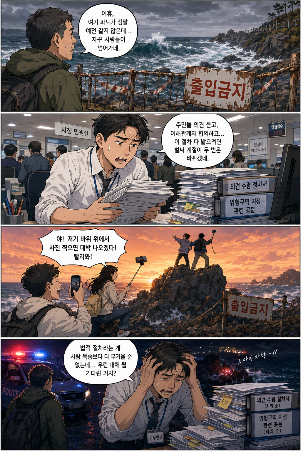 연안사고 예방에 관한 법률 일부개정법률안 웹툰 1