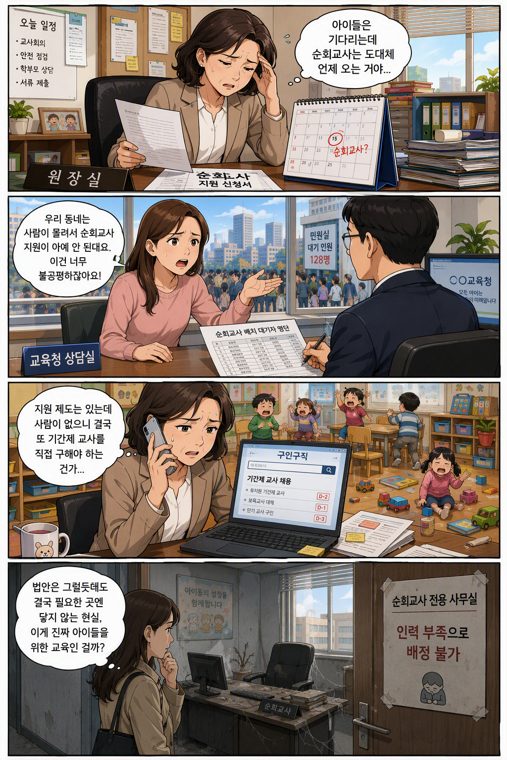 유아교육법 일부개정법률안 웹툰 1