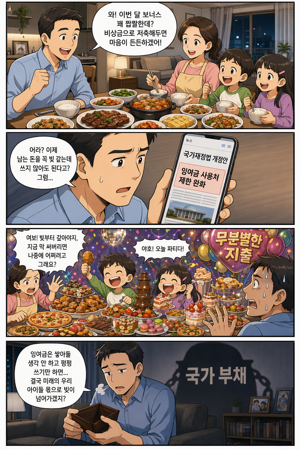 국가재정법 일부개정법률안 웹툰 1