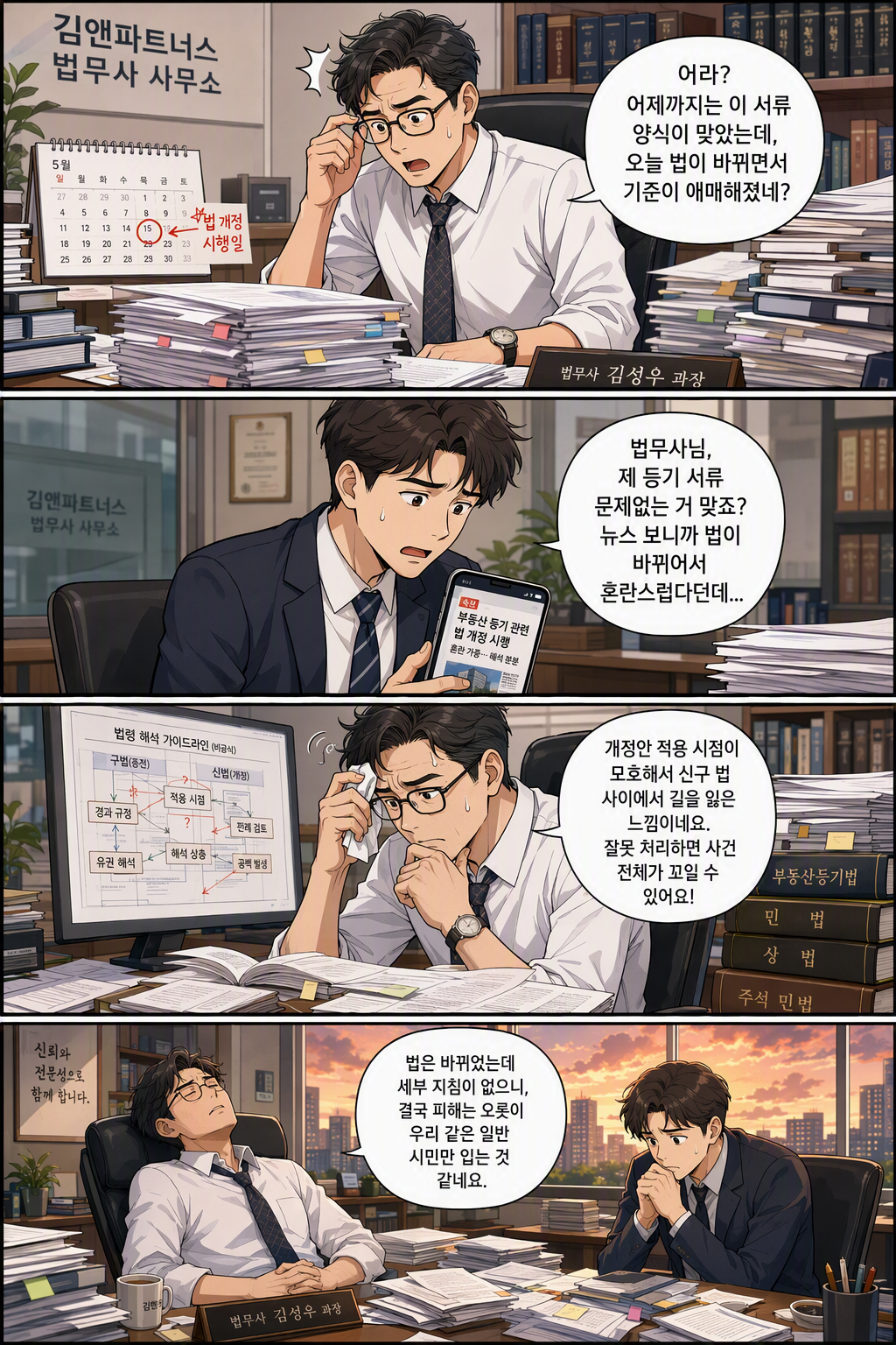 법무사법 일부개정법률안 웹툰 1
