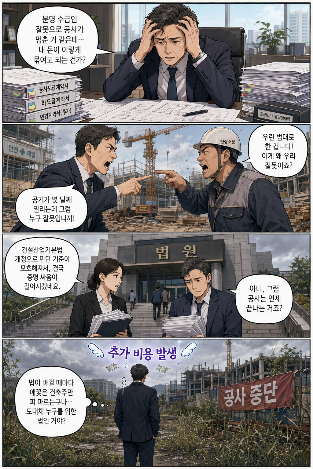 건설산업기본법 일부개정법률안 웹툰 1